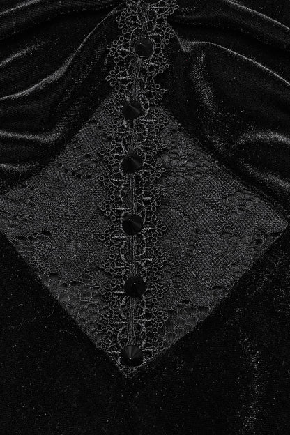 Black Medallion Mermaid Dress