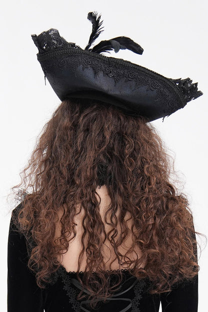 Black Pearl Punk Pirate Hat