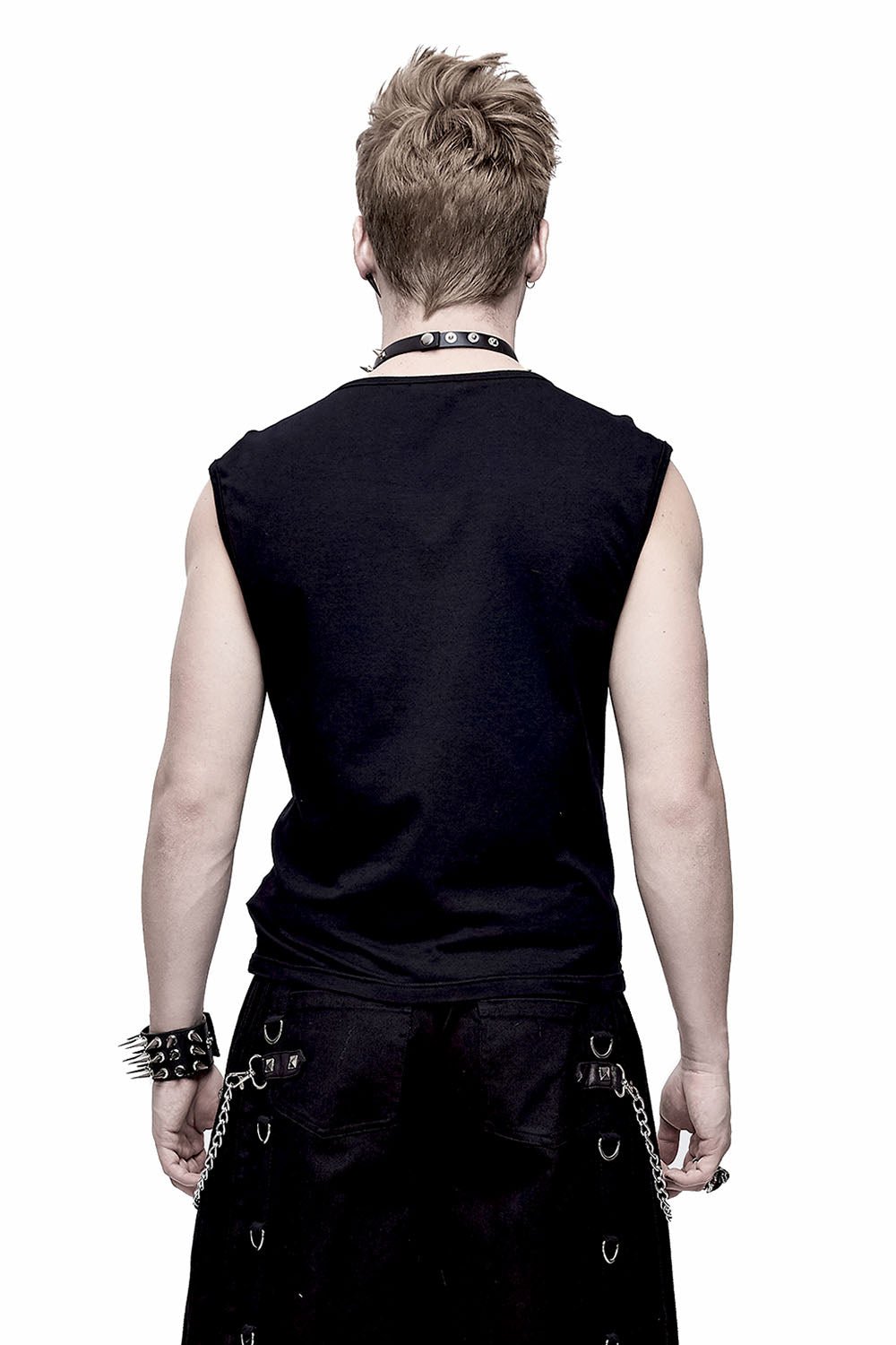 Black Plunderer Sleeveless Top