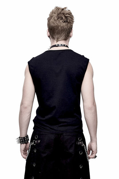 Black Plunderer Sleeveless Top