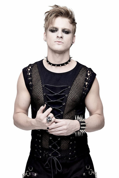 Black Plunderer Sleeveless Top
