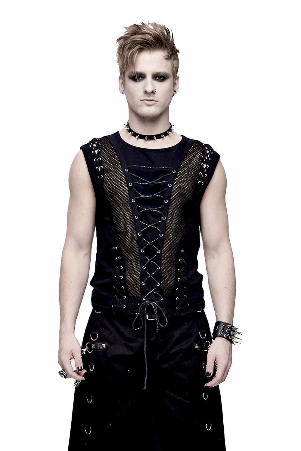 Black Plunderer Sleeveless Top