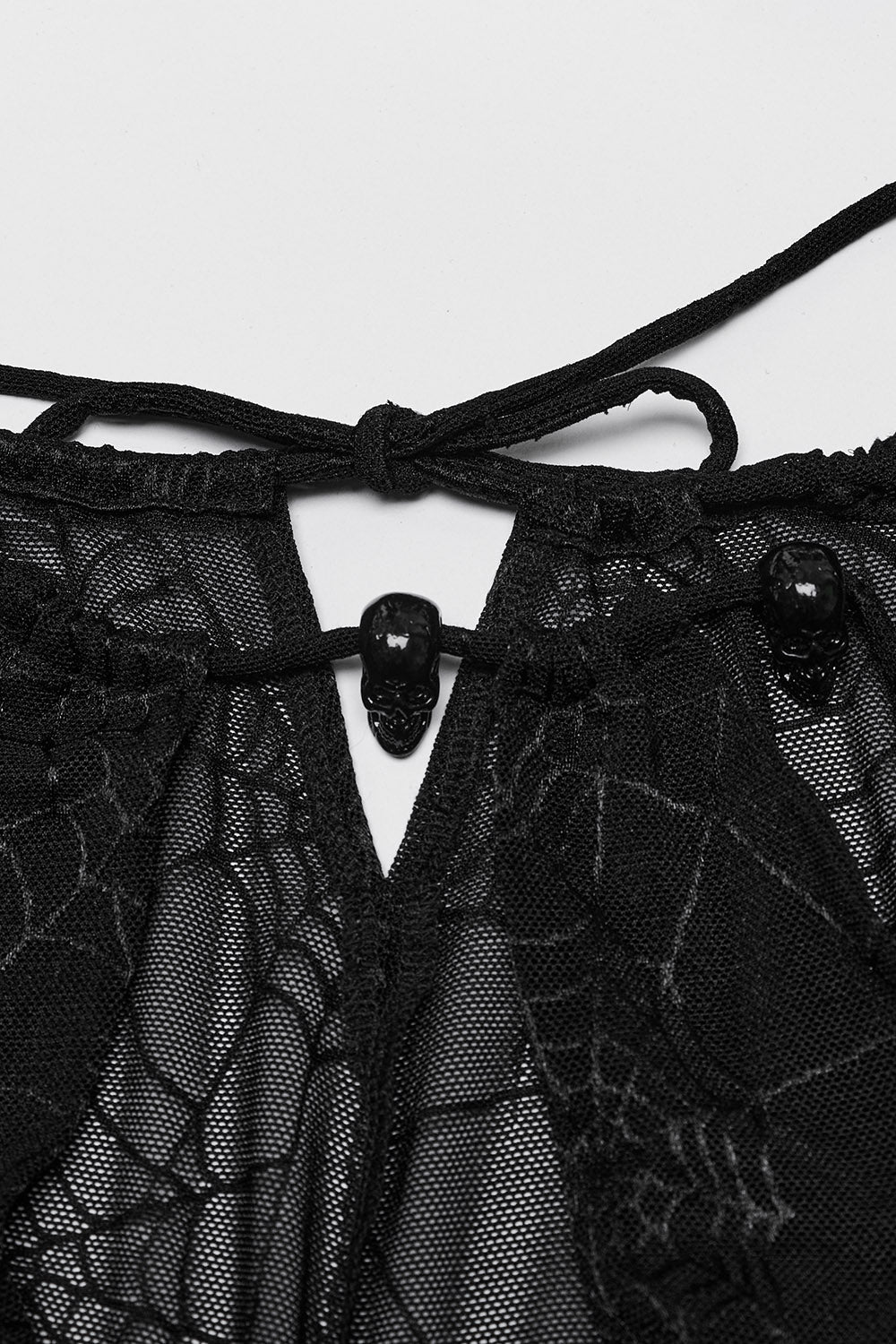 Black Widow Mesh Web Dress [Plus Size]