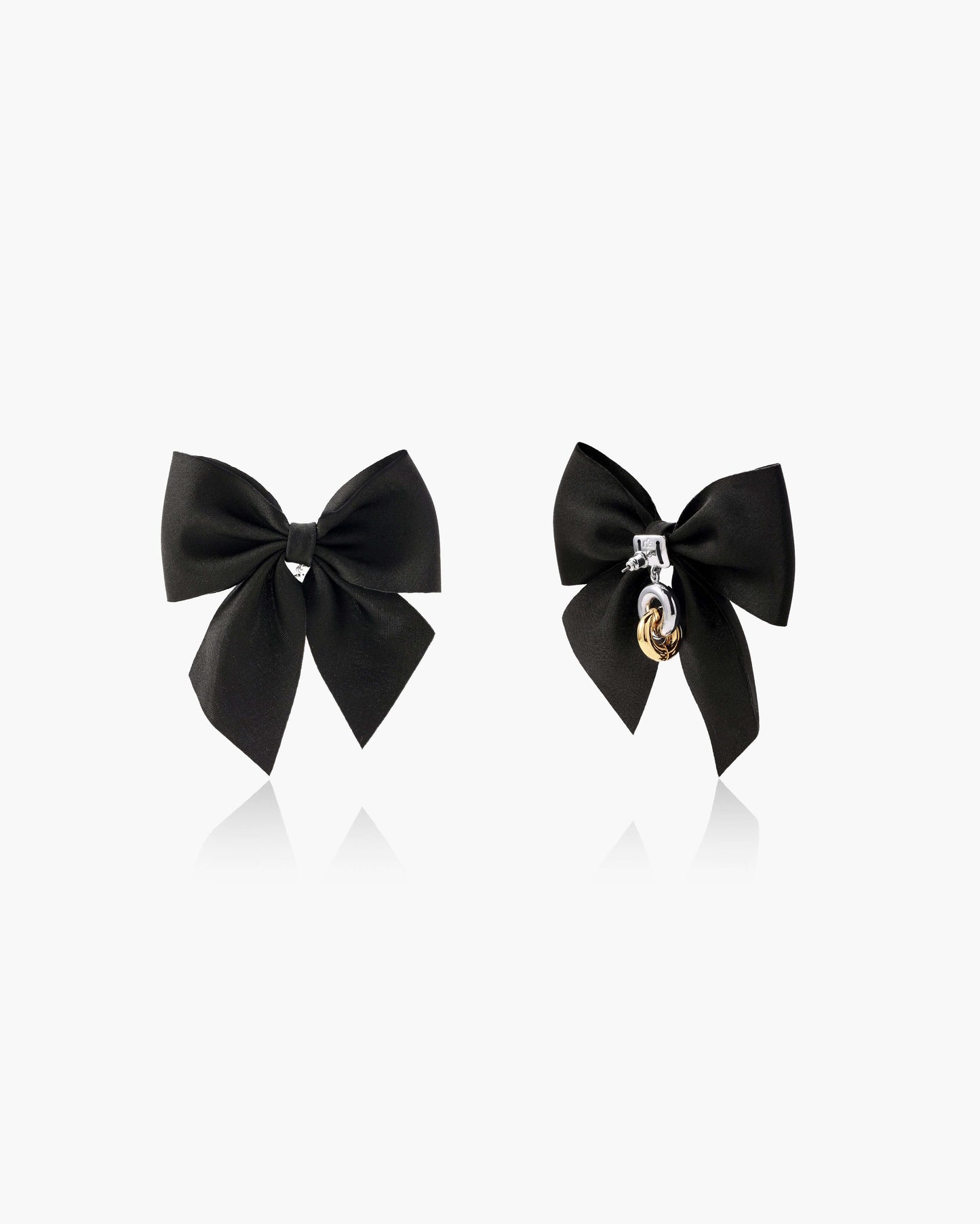 Polka Dot Bow Earrings