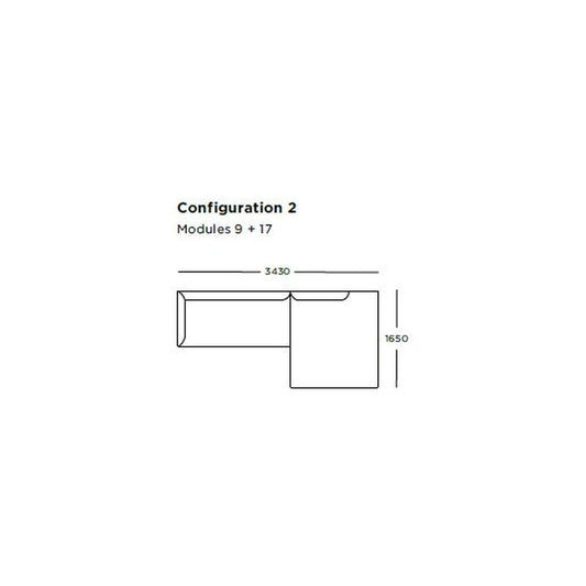 Blade Pre-configured Sofa - Setup 2