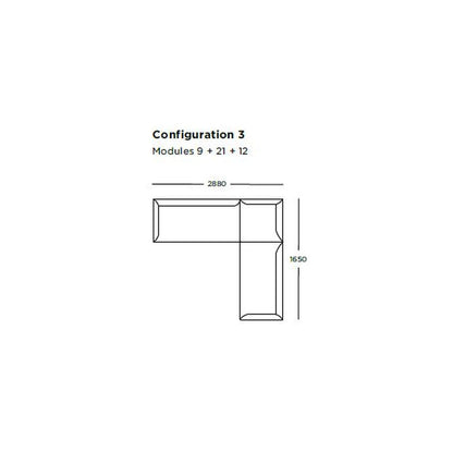 Blade Pre-configured Sofa - Setup 3