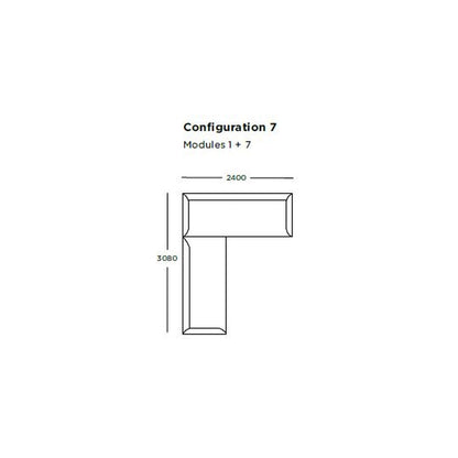 Blade Pre-configured Sofa - Setup 7