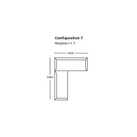 Blade Pre-configured Sofa - Setup 7