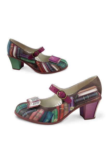 Chocolaticas® Mid Heels Tales & Soles Women's Mary Jane Pump
