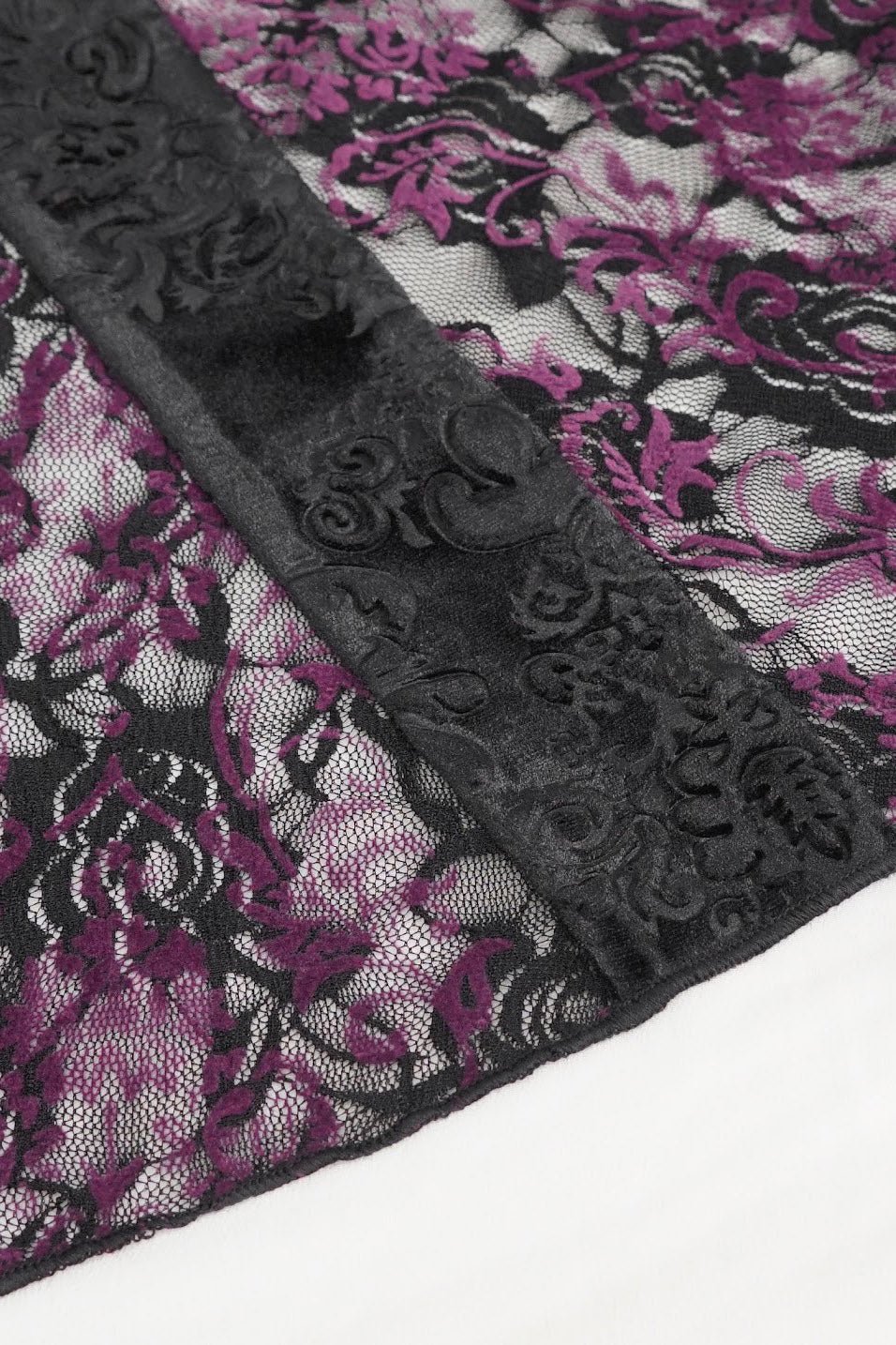 Bordeaux Gothic Bell Bottoms [PURPLE]