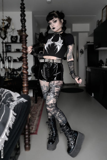 Broken Batwings Crop Top