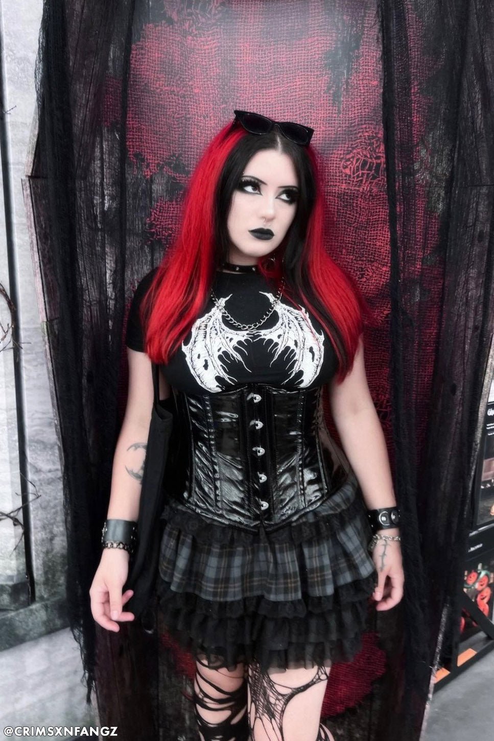 Broken Batwings Crop Top