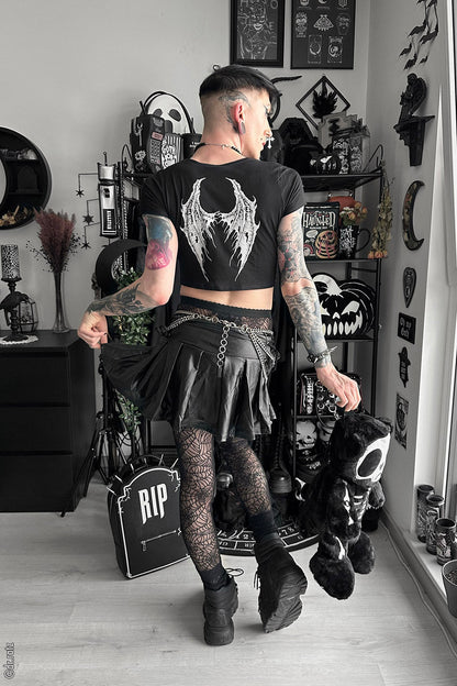 Broken Batwings Crop Top
