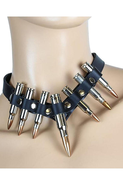 Bullet for My Valentine Choker [Nickel with Copper Tips]