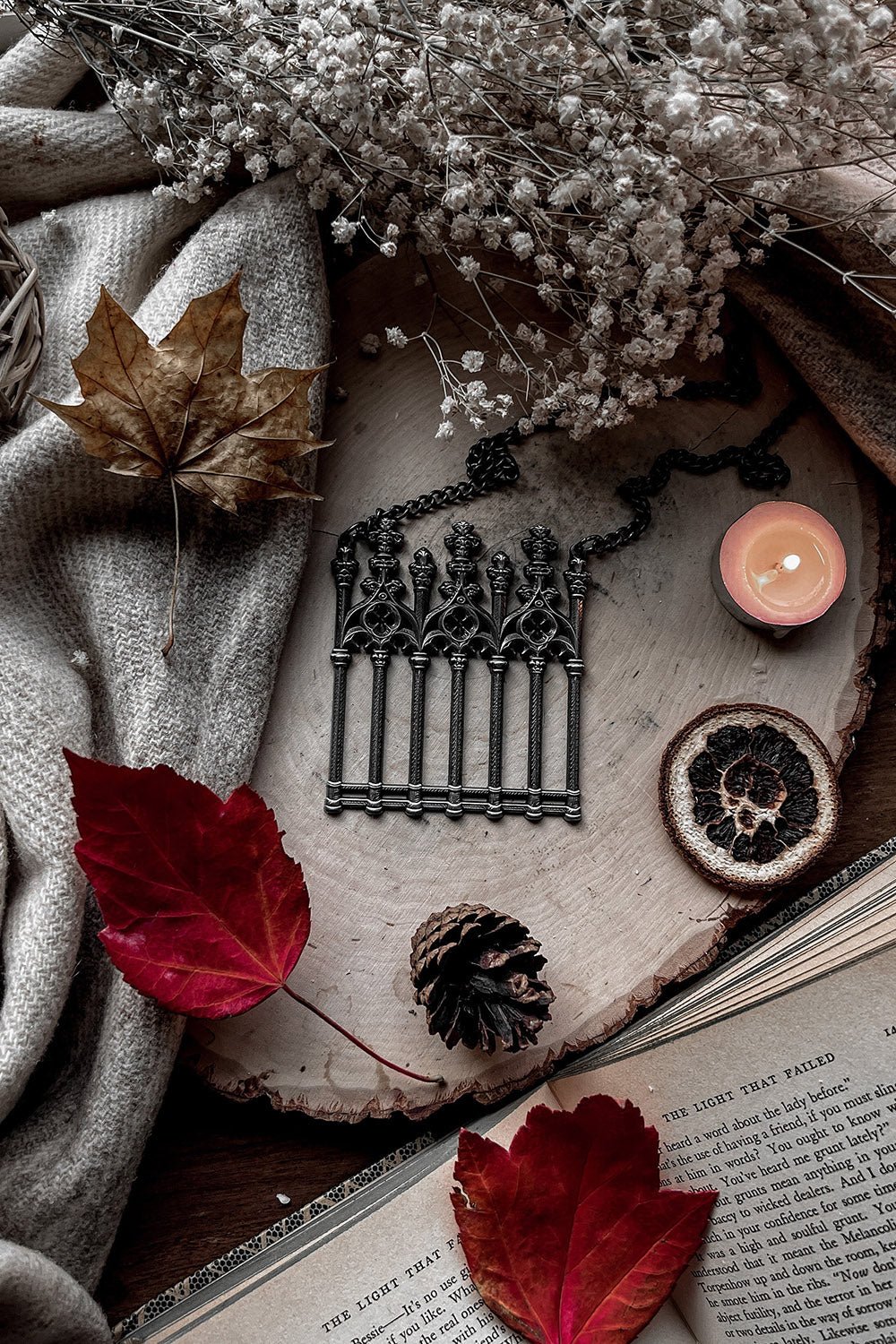 Cemetery Walks Necklace