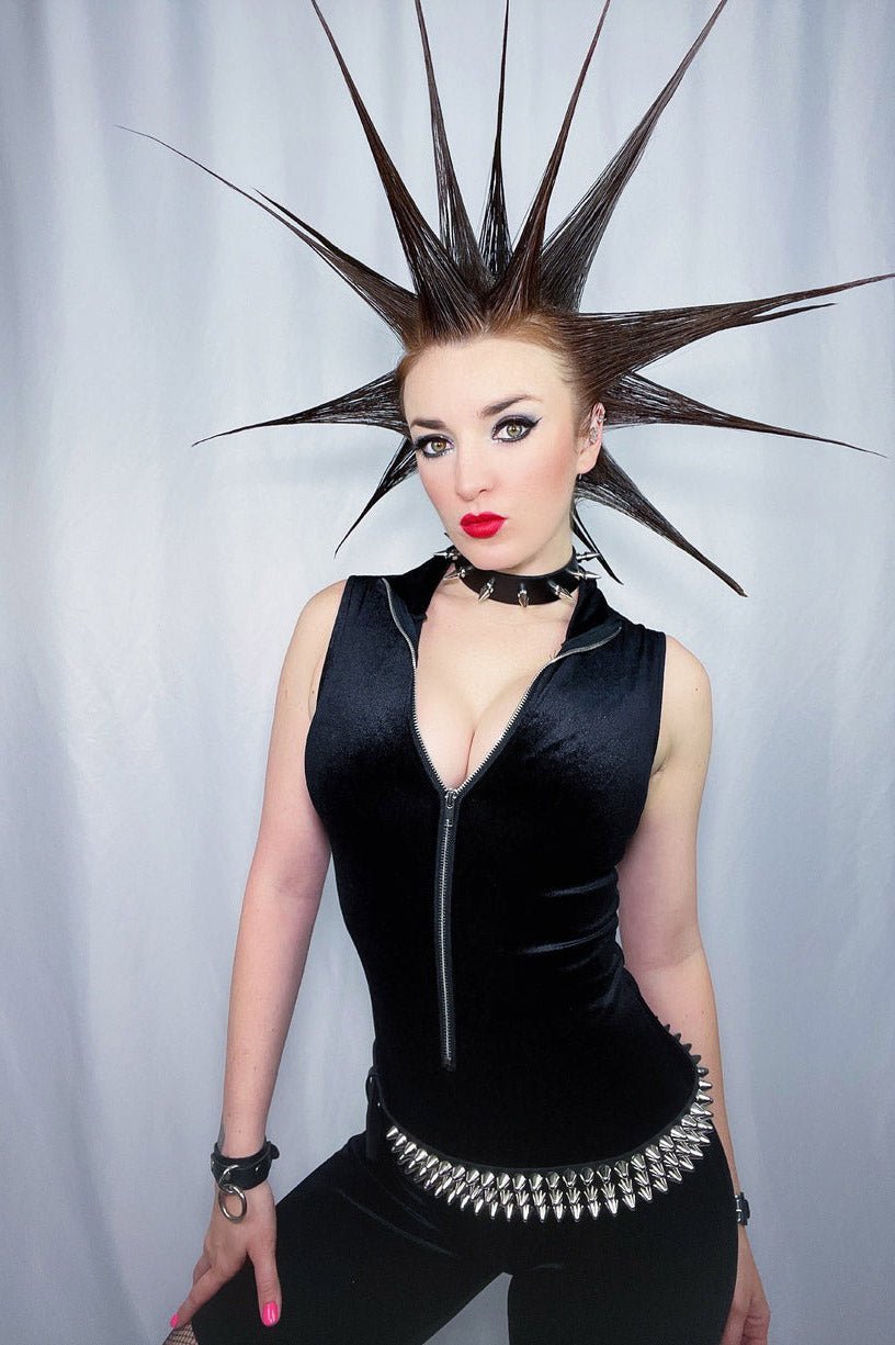 Chaos Cone Stud Belt [3 Rows]