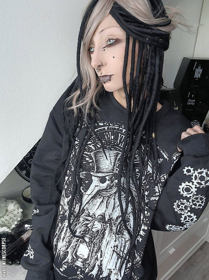 Clockwork Plague Doctor Sweatshirt