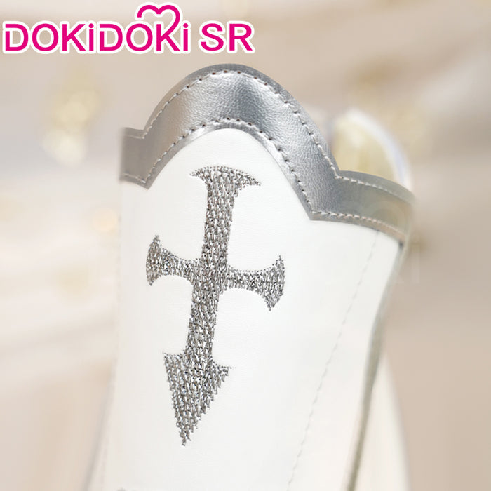 【Costume Ready For Ship】DokiDoki-SR Anime Sword Art Online Cosplay Yuuki Asuna Costume / Shoes SAO
