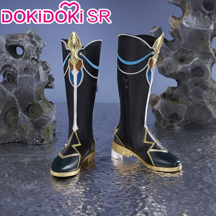 【Costume Ready For Ship】DokiDoki-SR Game Honkai: Star Rail Cosplay Dan Heng Imbibitor Lunae Cosplay Costume /Shoes Danheng