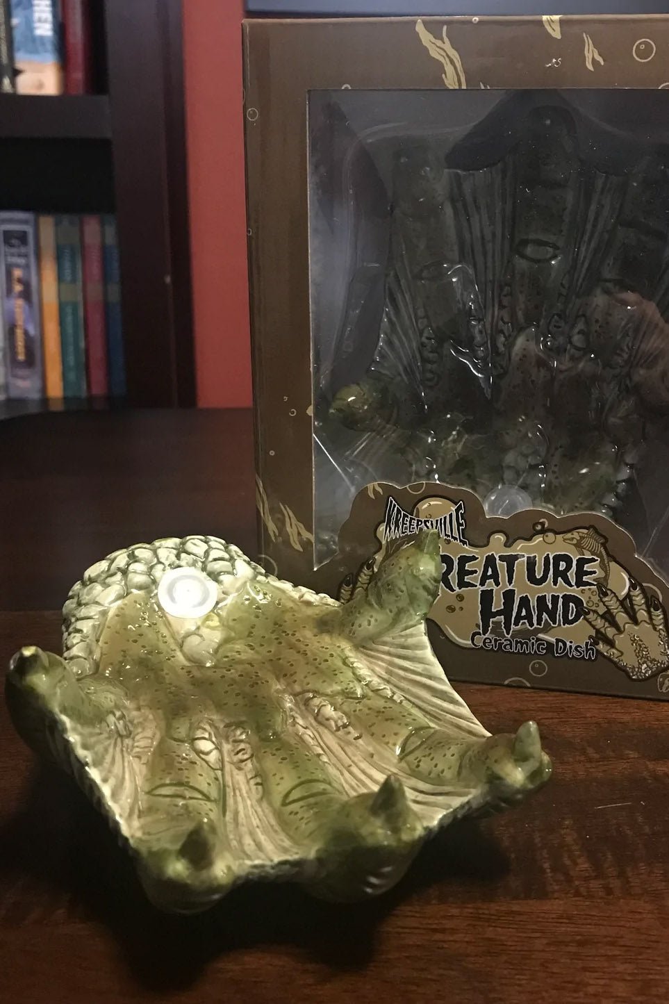 Creature Hand Ceramic Dish