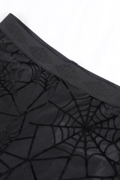 Creepy Crawly Mesh Spiderweb Flares