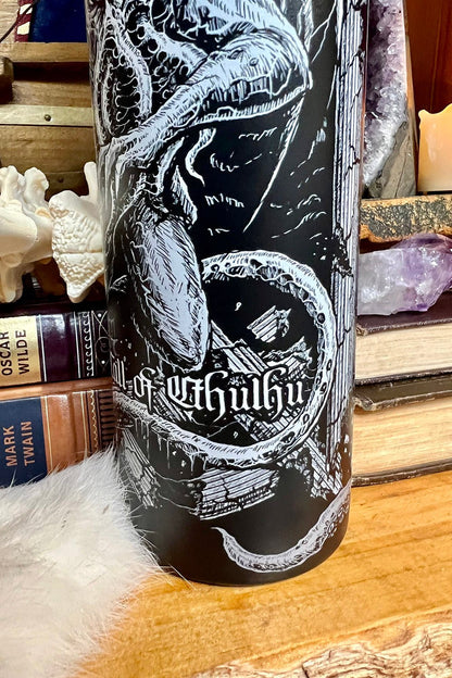 Cthulhu 24 Oz Water Bottle Tumbler