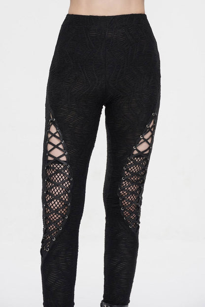 Cut Out High-Waisted Leggings