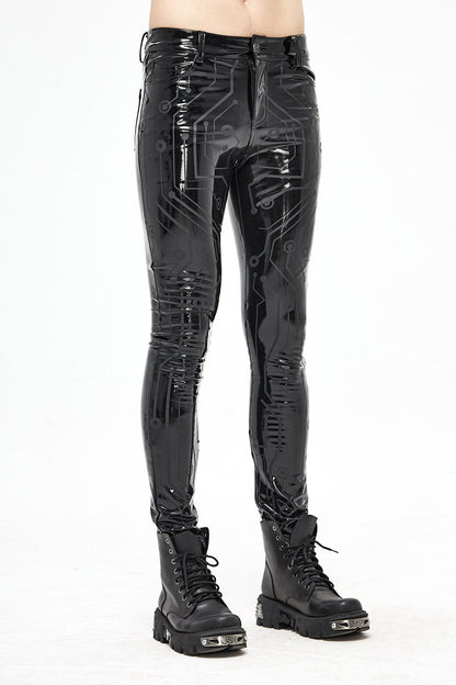 Cyber Corpse Vinyl Pants