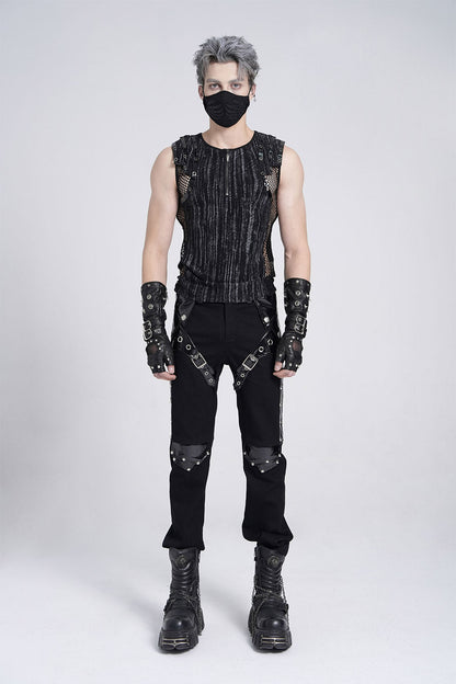 Asylum Rogue Distressed Tank Top