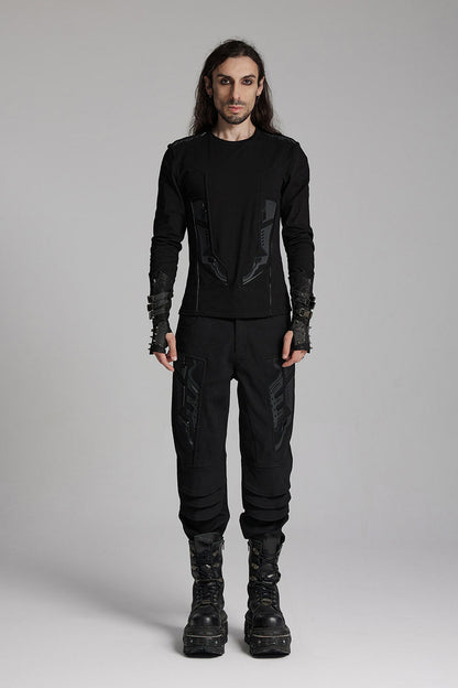 Cyber Techwear Armored Top