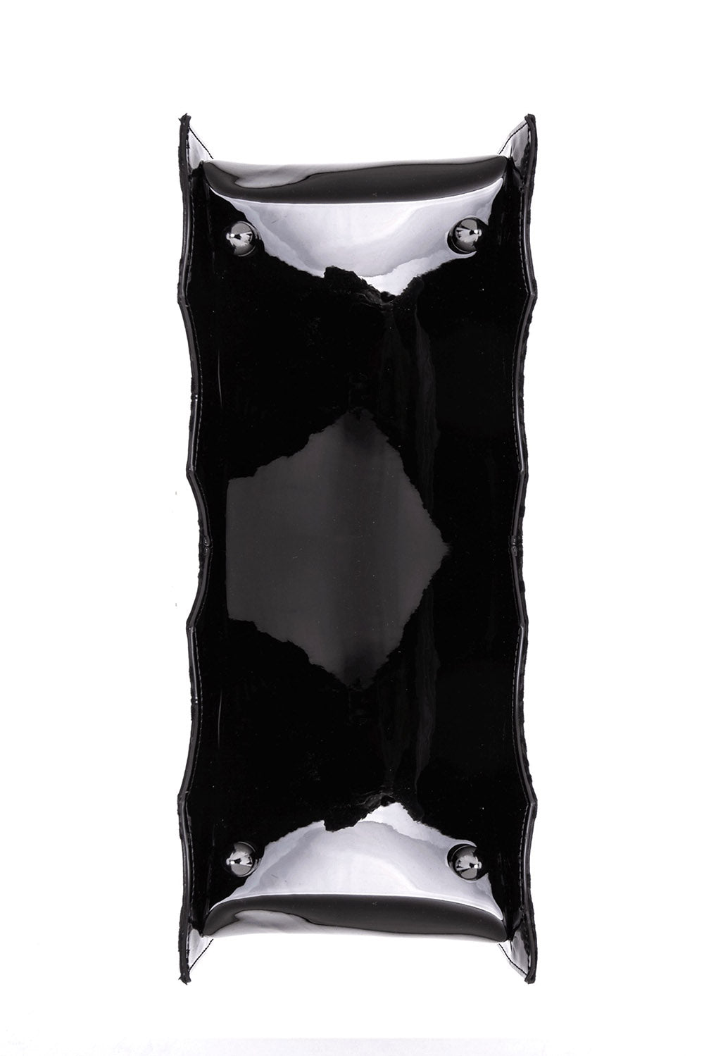 Damask Bat Handbag [Black]