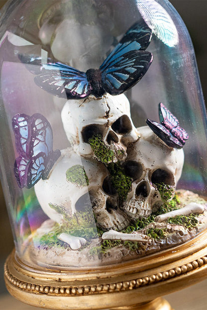 Butterfly Skull Cloche