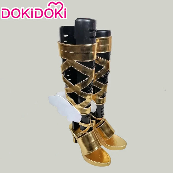 DokiDoki Anime Cosplay Golden Hollow Shoes