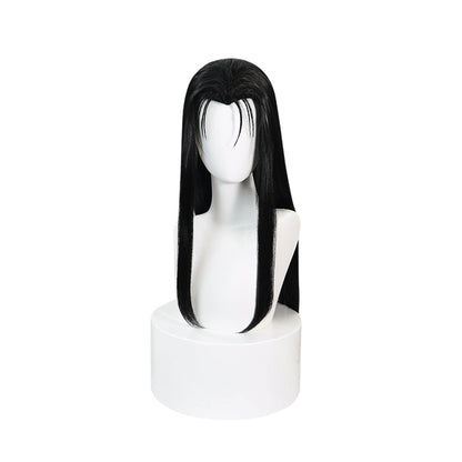 DokiDoki Anime Cosplay Wig Long Straight Black Hair