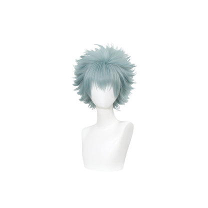 DokiDoki Anime NANA Cosplay Okazaki Shinichi Wig Short Straight Blue Hair
