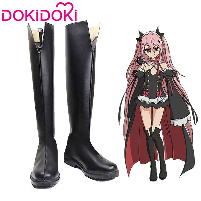 DokiDoki  Anime Seraph Of The End Cosplay Krul Tepes Cosplay Shoes
