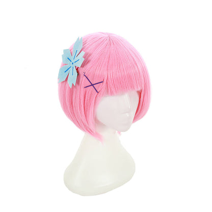 DokiDoki Cosplay Anime Cosplay Wigs Women Pink Blue Hair