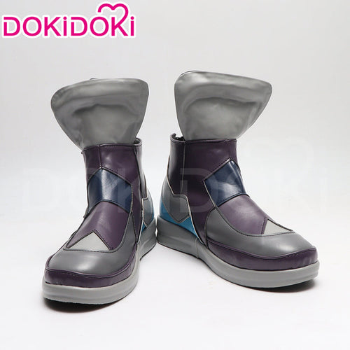 DokiDoki Game Cosplay Costume Grey Shoes