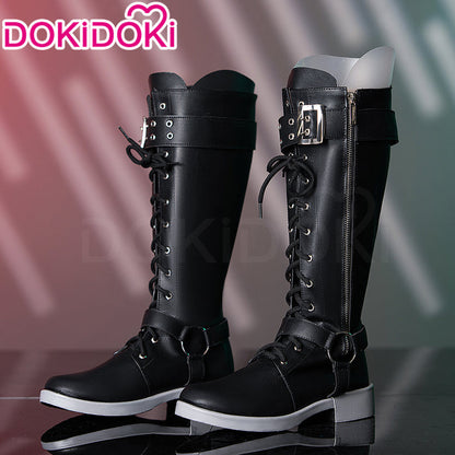 DokiDoki Game Cosplay Shoes Black Boots