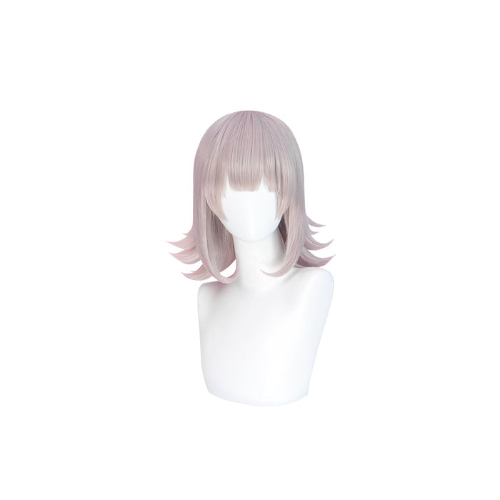 DokiDoki Game Cosplay Wig Short Straight Pink Hair