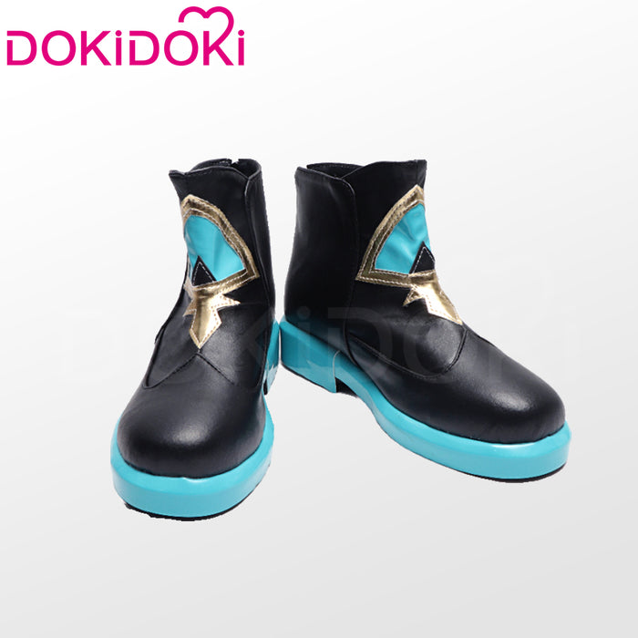 DokiDoki Game Honkai: Star Rail Cosplay Aventurine Shoes Shajin Sha Jin