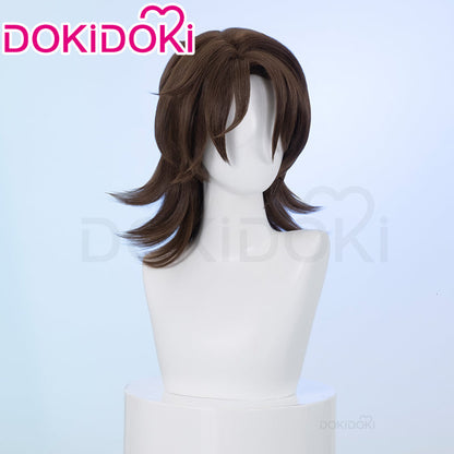 DokiDoki Game Honkai: Star Rail Cosplay Gallagher  Wig Short Straight Blond Hair