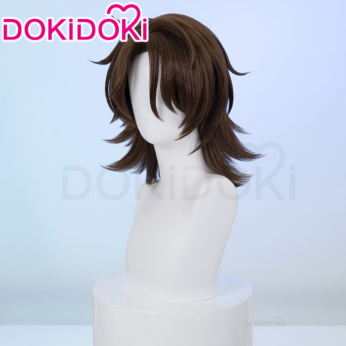 DokiDoki Game Honkai: Star Rail Cosplay Gallagher  Wig Short Straight Blond Hair