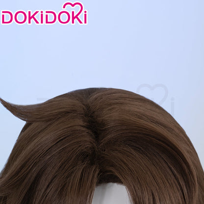 DokiDoki Game Honkai: Star Rail Cosplay Gallagher  Wig Short Straight Blond Hair