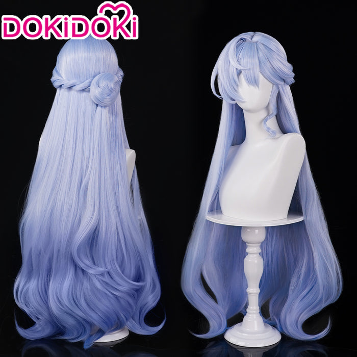 DokiDoki Game Honkai: Star Rail Cosplay Robin Wig Long Curly Purple Hair