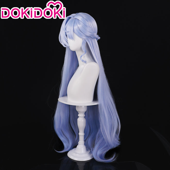 DokiDoki Game Honkai: Star Rail Cosplay Robin Wig Long Curly Purple Hair