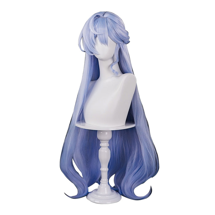 DokiDoki Game Honkai: Star Rail Cosplay Robin Wig Long Curly Purple Hair