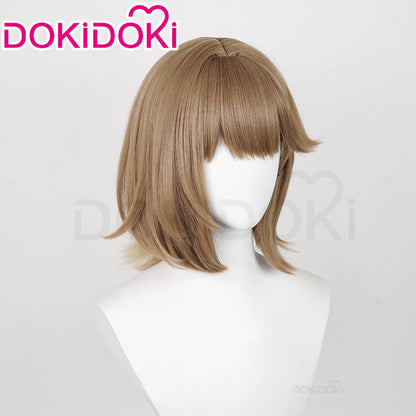 DokiDoki Game Reverse:1999 Cosplay Regulus Wig Short Straight Brown Hair