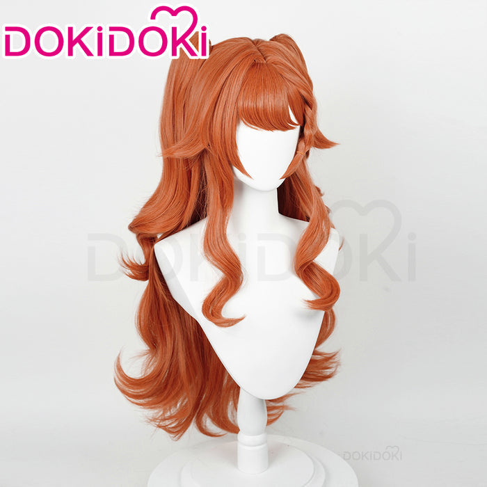DokiDoki Game Reverse:1999 Cosplay Sonetto Wig Long Curly Orange Hair