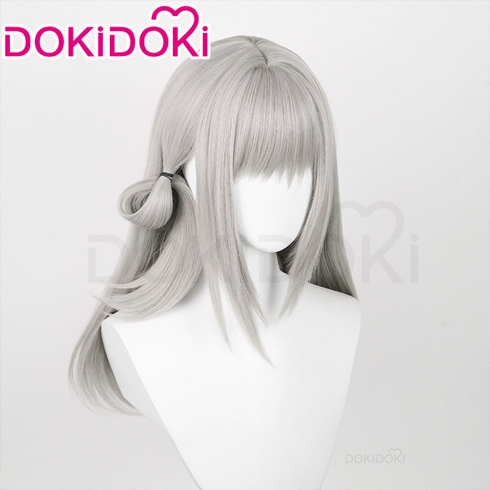 DokiDoki Game Reverse:1999 Cosplay Vertin Wig Long Straight Silver Hair